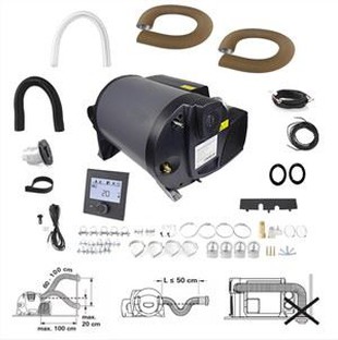 6kw Electric And LPG Hybrid Heater