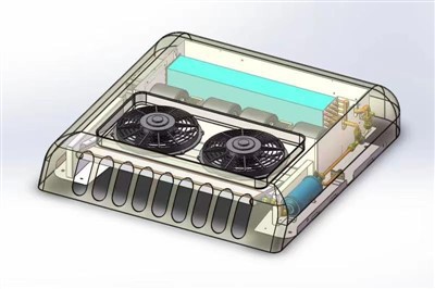 AC10 Mini Bus Roof Top Air Conditioner