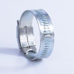 British Style Hose Clamp with Riveted Housing