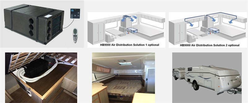 Campervan air conditioner installation Campervan air conditioner installation