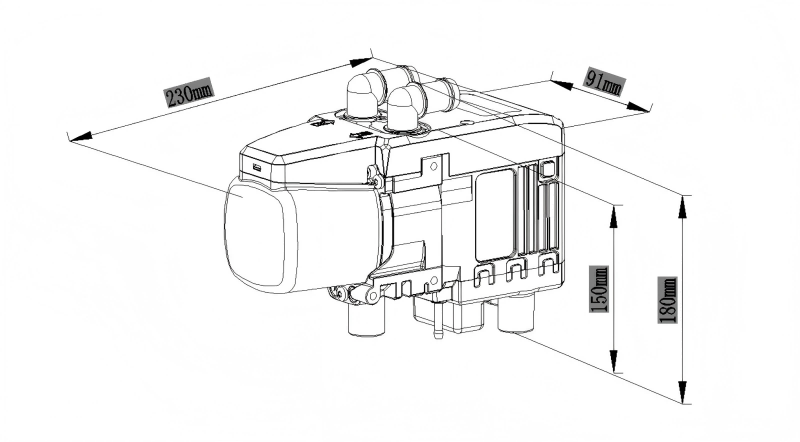 water heater size water heater size
