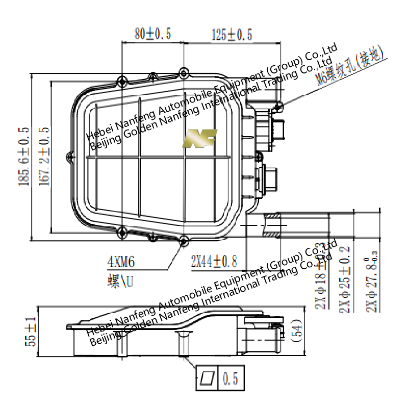 7kw thick film heater size