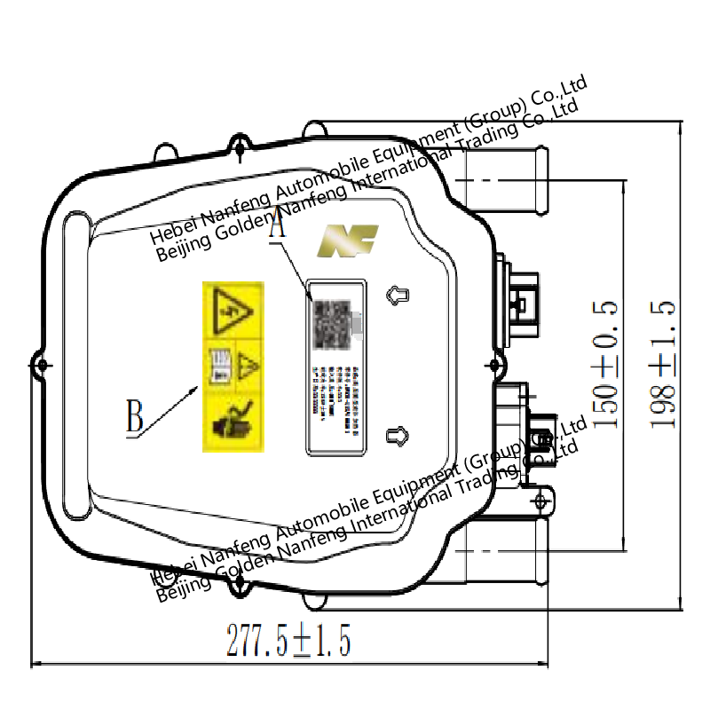 thick film heater size